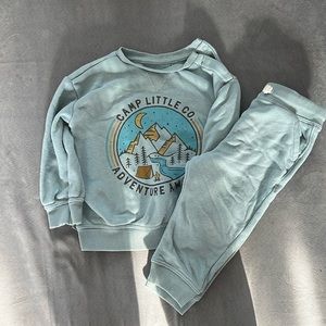 Toddler Sweatshirt and Pants Set by Little Co.
